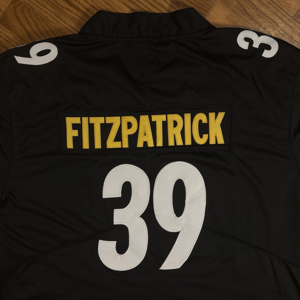 Nike Pittsburgh Steelers Minkah Fitzpatrick #39 Jersey Black Mens 3XL NFL - Picture 6 of 8